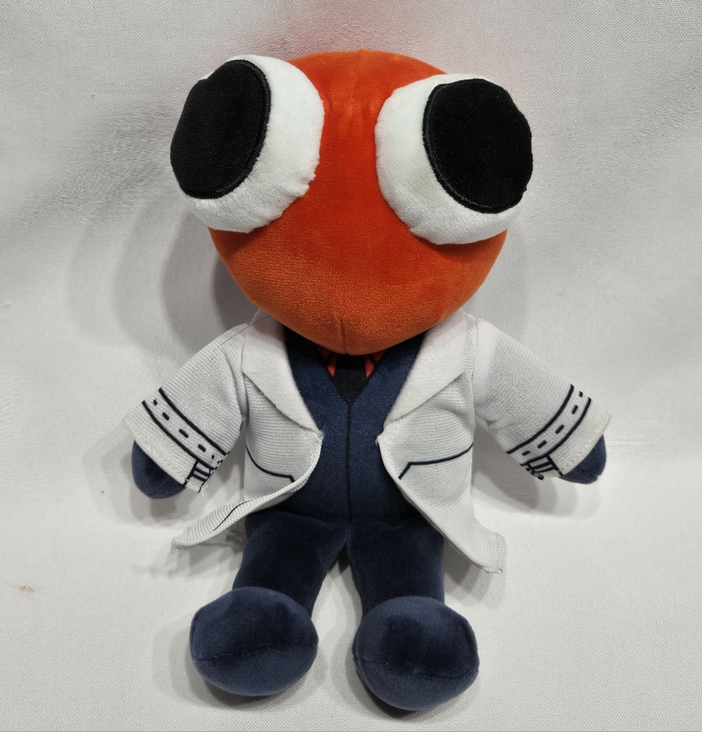 Rainbow Friends Scientist 8" collectible plush Excellent Condition **NO TUSH TAG